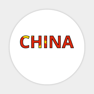 Drapeau  China Magnet